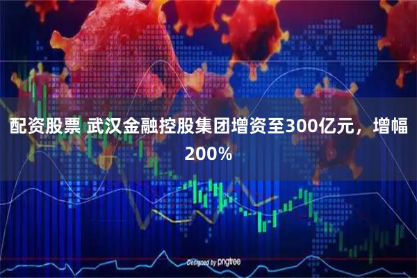 配资股票 武汉金融控股集团增资至300亿元，增幅200%